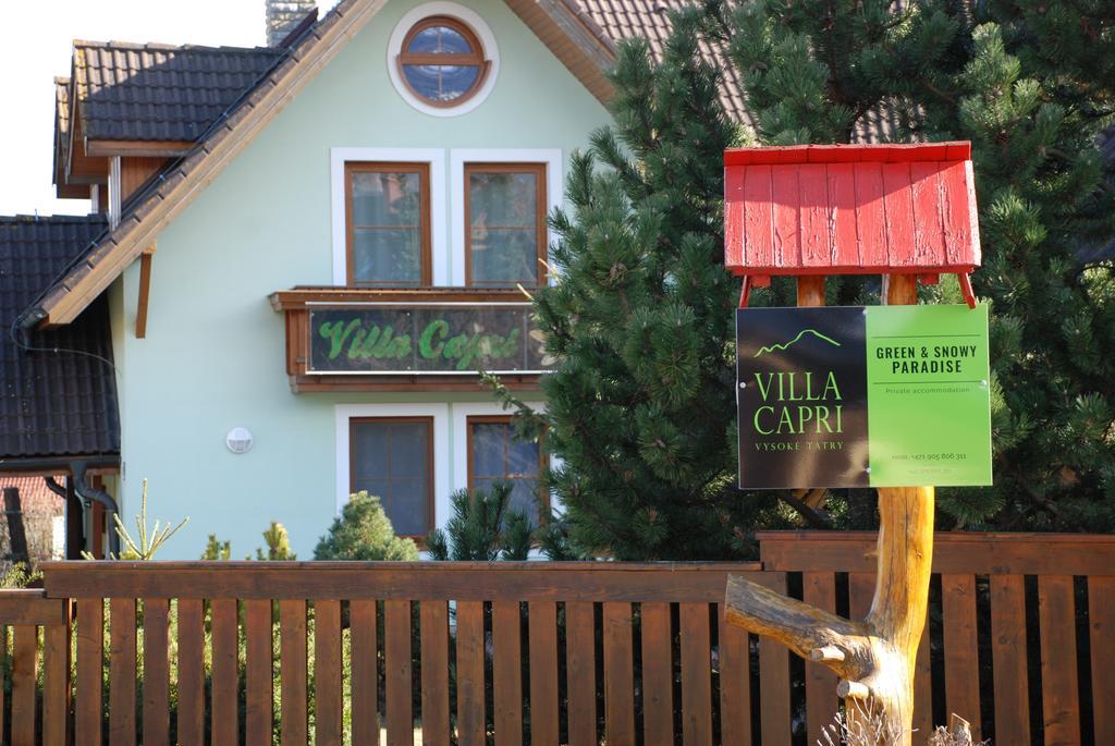Villa Capri Vysoké Tatry Eksteriør bilde